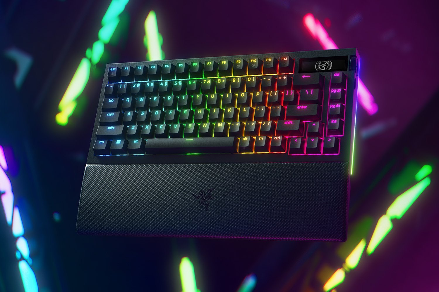 Клавіатура бездротова Razer BlackWidow V4 Pro 75% ANSI Black (RZ03-05130100-R3M1)